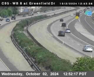 WB 8 at Greenfield Street