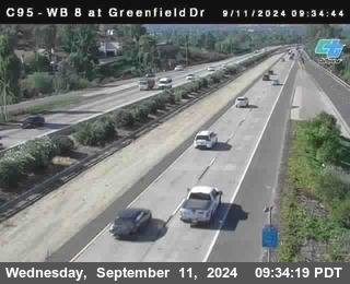 WB 8 at Greenfield Street