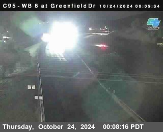 WB 8 at Greenfield Street