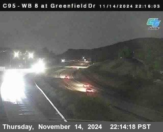 WB 8 at Greenfield Street