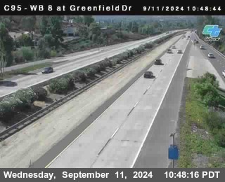 WB 8 at Greenfield Street