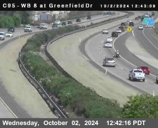 WB 8 at Greenfield Street