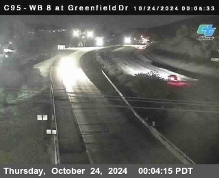 WB 8 at Greenfield Street