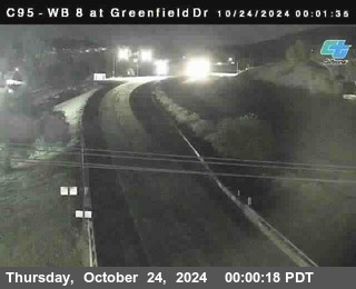 WB 8 at Greenfield Street