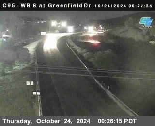 WB 8 at Greenfield Street