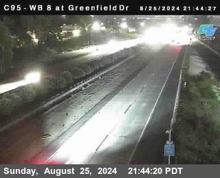 WB 8 at Greenfield Street