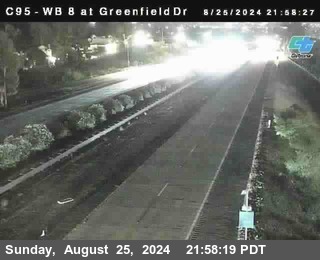 WB 8 at Greenfield Street