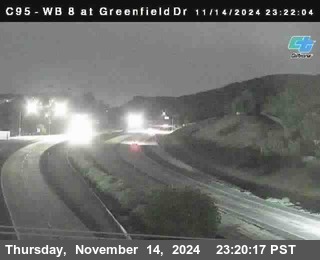 WB 8 at Greenfield Street