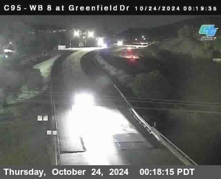 WB 8 at Greenfield Street