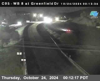 WB 8 at Greenfield Street