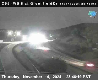 WB 8 at Greenfield Street