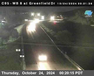 WB 8 at Greenfield Street