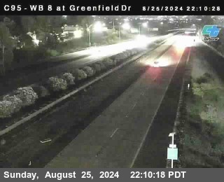 WB 8 at Greenfield Street