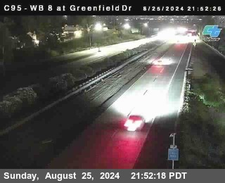 WB 8 at Greenfield Street