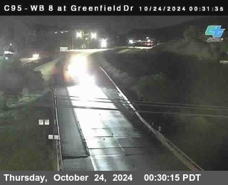 WB 8 at Greenfield Street