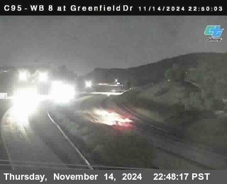 WB 8 at Greenfield Street