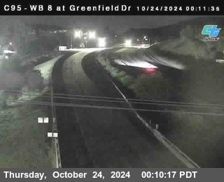 WB 8 at Greenfield Street