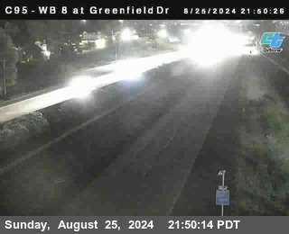 WB 8 at Greenfield Street