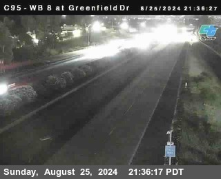 WB 8 at Greenfield Street