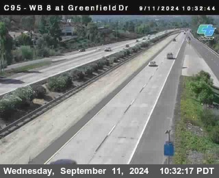 WB 8 at Greenfield Street