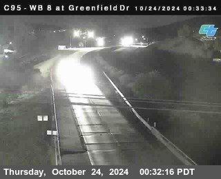 WB 8 at Greenfield Street