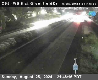 WB 8 at Greenfield Street