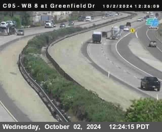 WB 8 at Greenfield Street