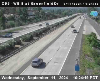 WB 8 at Greenfield Street