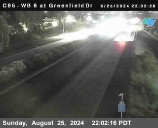 WB 8 at Greenfield Street