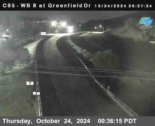 WB 8 at Greenfield Street