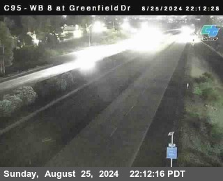 WB 8 at Greenfield Street