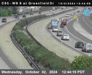 WB 8 at Greenfield Street