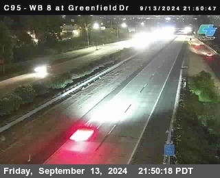 WB 8 at Greenfield Street