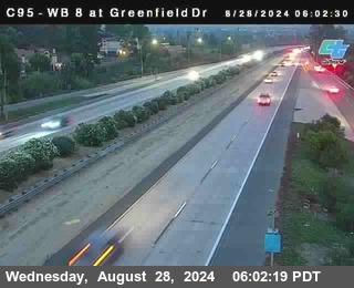 WB 8 at Greenfield Street