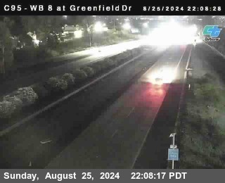 WB 8 at Greenfield Street