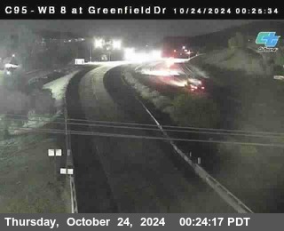 WB 8 at Greenfield Street