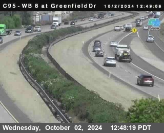 WB 8 at Greenfield Street