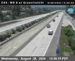 WB 8 at Greenfield Street