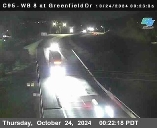 WB 8 at Greenfield Street