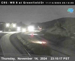 WB 8 at Greenfield Street