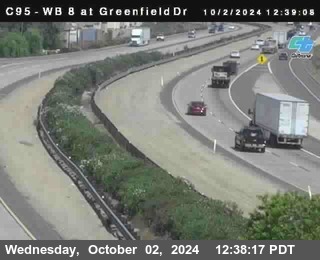 WB 8 at Greenfield Street