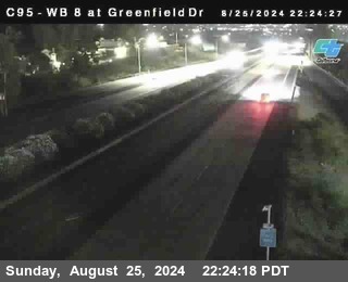 WB 8 at Greenfield Street