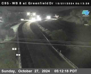 WB 8 at Greenfield Street