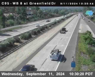 WB 8 at Greenfield Street