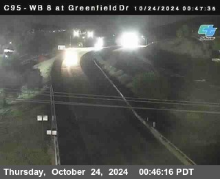 WB 8 at Greenfield Street