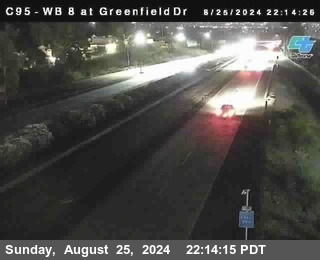 WB 8 at Greenfield Street