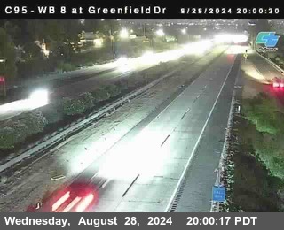 WB 8 at Greenfield Street