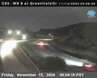 WB 8 at Greenfield Street