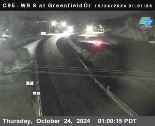 WB 8 at Greenfield Street