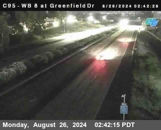 WB 8 at Greenfield Street